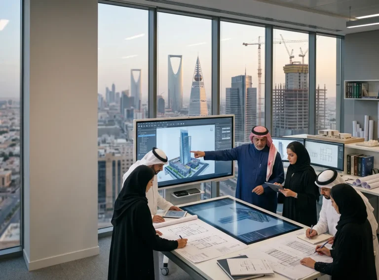 ما دور التصميم المعماري والهندسي في نجاح المشاريع الحديثة في المملكة؟